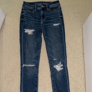 Denim skinny jeans